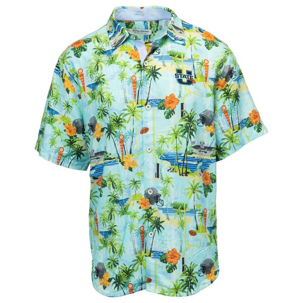 Tommy Bahama Tropical Football Polo U-State Men's